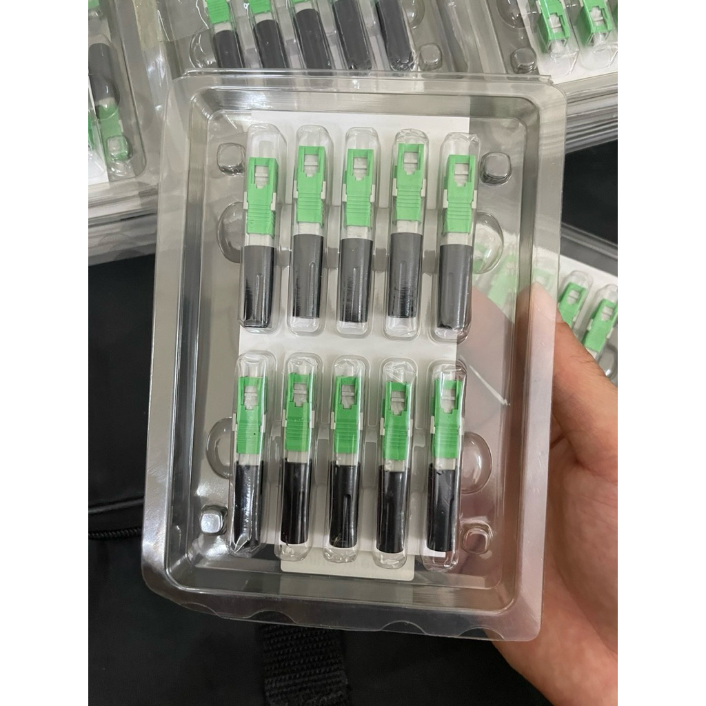 10 Đầu nối quang Fast Connector SC/APC mẫu FPT