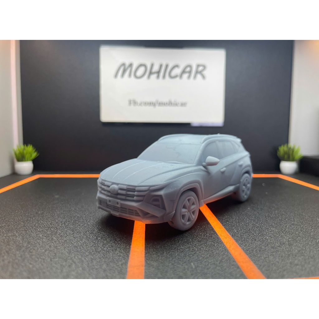 Mô Hình Ô Tô HYUNDAI Tucson Resin – Decor Bàn Làm Việc, Quà Tặng Người Mê Xe