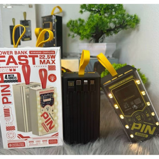 Sạc pin dự phòng dung lượng 50000mah hàng chuẩn powerbank , dung lượng lớn , có hỗ trợ sạc nhanh tích hợp 10 đèn flash