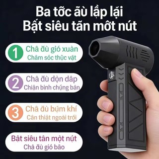 Quạt gió bạo lực X8 – Phiên bản mới, tốc độ cao, thổi cực mạnh Máy Thổi Turbofan Không Chổi Than Mạnh Mẽ Và Cầm Tay Tốc