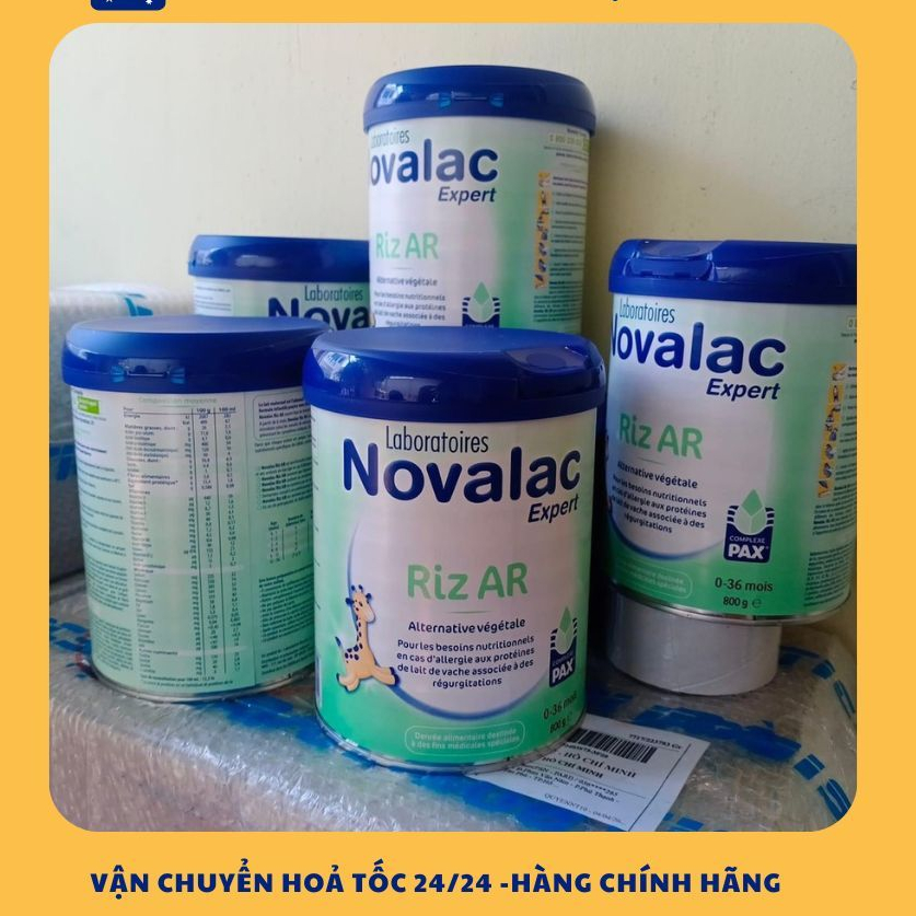 Sữa gạo Novalac Úc 800g, Hàng chuẩn úc đi air, Sữa gạo Novalac Allergy Úc 800g dành cho trẻ dị ứng đ