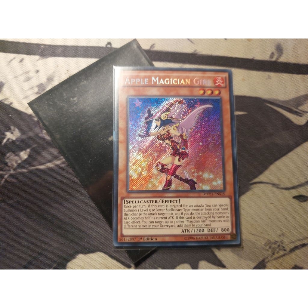 [UK] Apple Magician Girl - Secret Rare - MVP1-ENS15 - 1st Edition