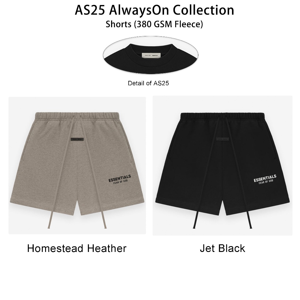 [FW25 ALWAYS ON COLLECTION] Fear of God Essentials Shorts Always On - Quần đùi, quần shorts A/O Coll