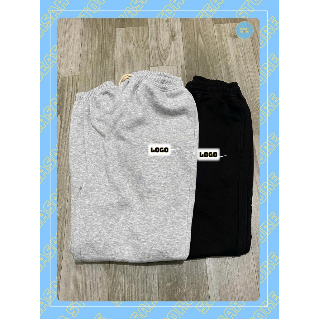 [SEASAR STORE] Quần nỉ bông NK dáng JOGGER thể thao ấm áp
