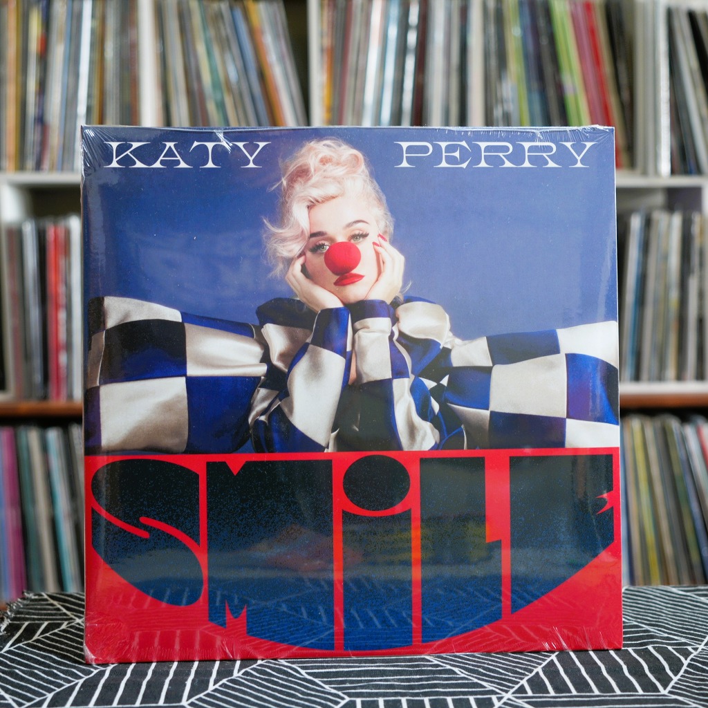 Smile Katy Perry vinyl LP màu   White