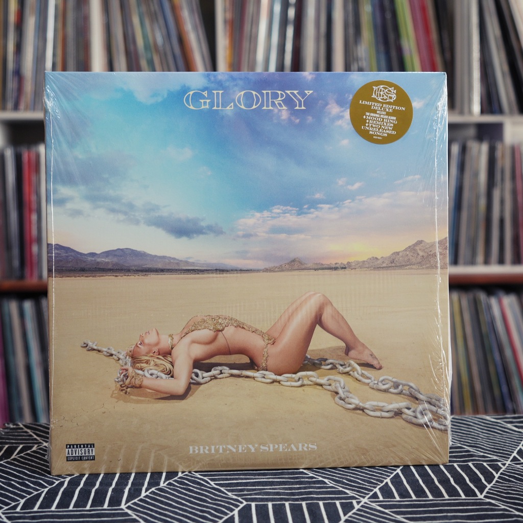 vinyl Britney Spears Glory Deluxe Version Explicit Lyrics Deluxe Edition 180 grams đĩa than