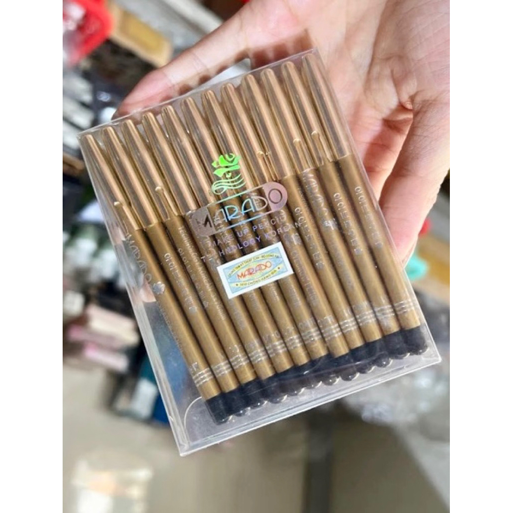 [MARADO TEM CHÍNH HÃNG] Chì kẻ mày Marado mini nét sắc bền màu