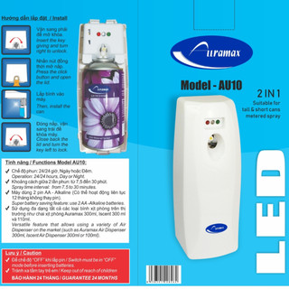 Máy xịt thơm phòng tự động AURAMAX AU 10