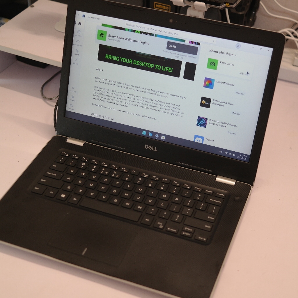 Laptop cũ 95% DELL Inspiron 3493, 14inch FullHD, Core i5-1035G1, Ram 8GB, SSD 128GB