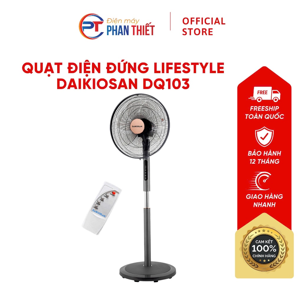 Quạt điện đứng lifestyle Daikiosan DQ103