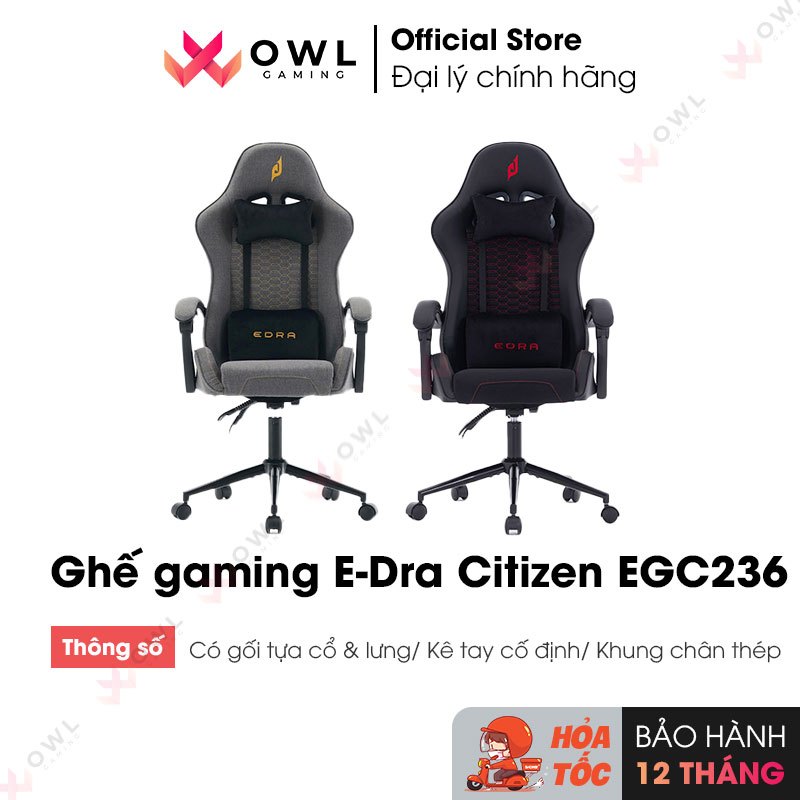 Ghế gaming E-Dra Citizen EGC236 (Hàng chính hãng)