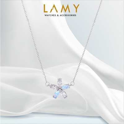 Dây chuyền bạc nữ LAMY Celestial Bloom Necklace Silver 6419SV