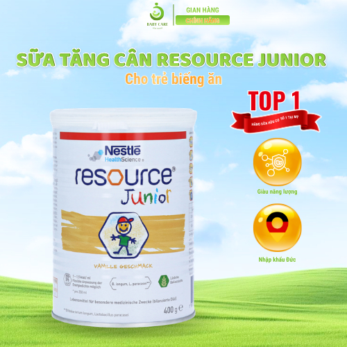 🍼 [Date 2027] SỮA BÉO TĂNG CÂN RESOURCE JUNIOR 400g - ĐỨC