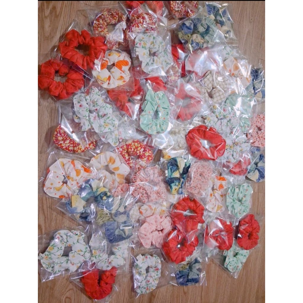 Crunchie lụa cao cấp xinh xắn , dễ thương