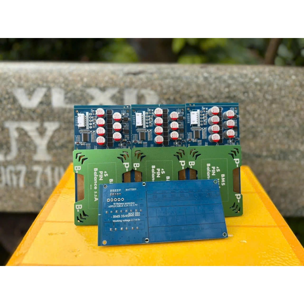 Mạch BMS 300A Công Suất Lớn Tích Hợp Cân Bằng Chủ Động (4s)