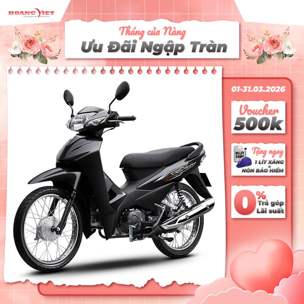 Xe Máy Honda Wave Alpha 2024 - Phiên Bản Đặc Biệt