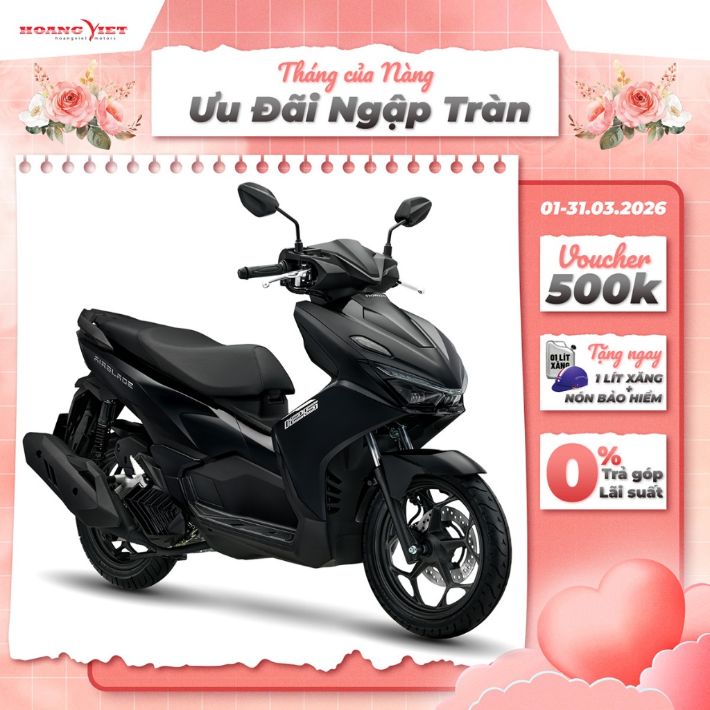 Xe Máy Honda Air Blade 125 2026 - Phiên Bản Tiêu Chuẩn