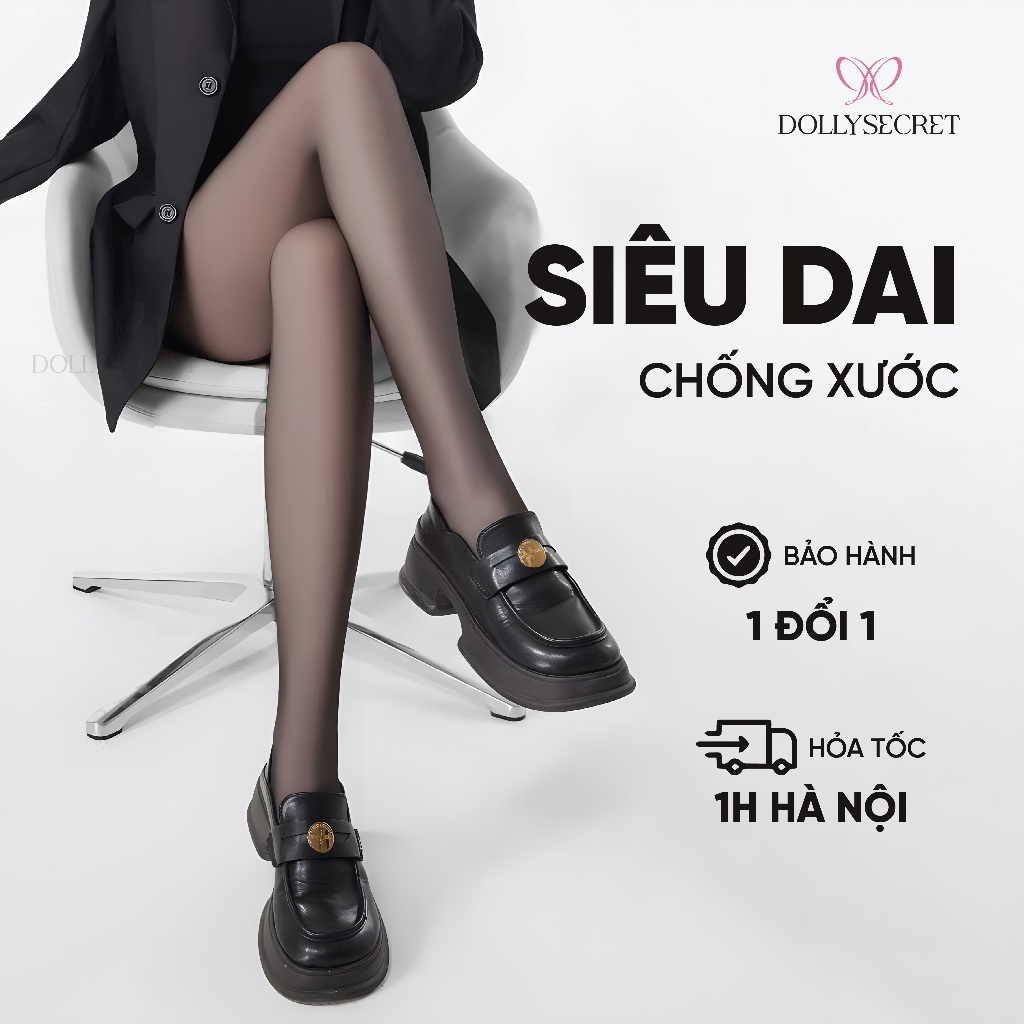 Quần Tất Siêu Dai Chống Xước DOLLY SECRET Che Khuyết Điểm Chân Cao Cấp T38