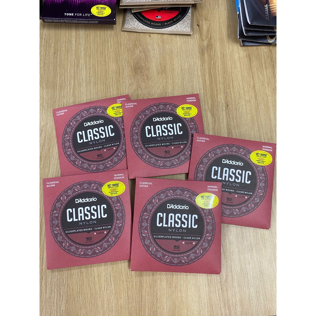 (CHÍNH HÃNG) Bộ dây guitar classic D'addario EJ27