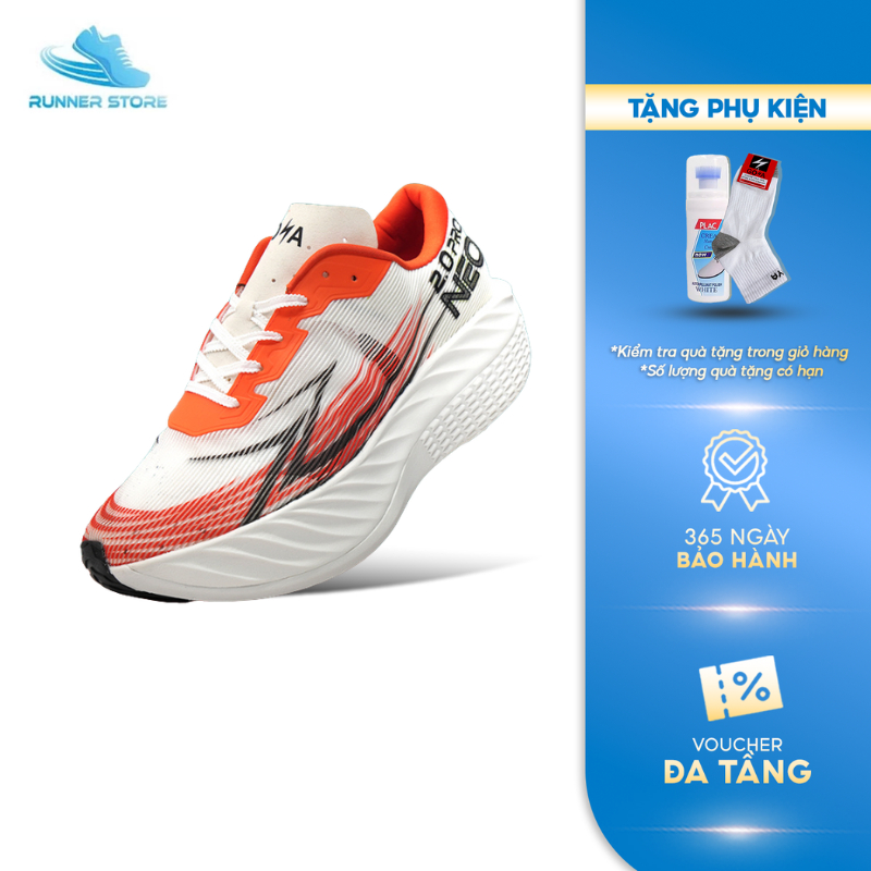 [New] [Bản Nâng Cấp] Giày Chạy Bộ Full Tấm Carbon Nam Nữ GOYA NEO PRO 2.0 Năm 2026 - Phát Quang, Trợ