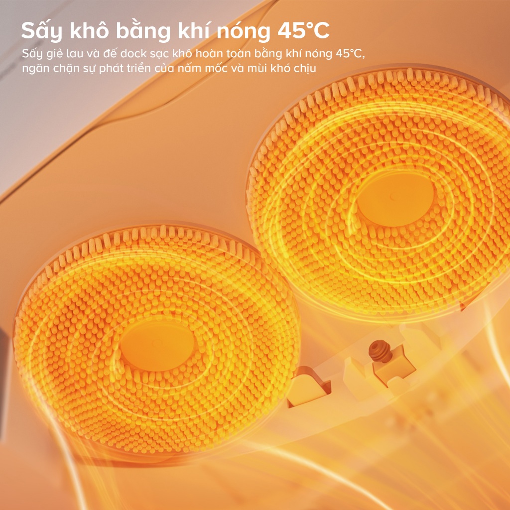 Roborock Qrevo S Pro robot hút bụi lau nhà | Lực hút 18.500pa | Tự động đổ rác, giặt giẻ, sấy khô | BigBuy360 - bigbuy360.vn