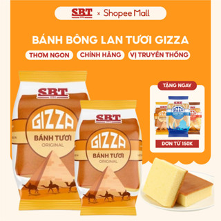 Bánh Bông Lan Tươi Gizza Original SBT Thơm Ngon, Bổ Sung Dinh Dưỡng Cho Bữa Sáng, Bữa Phụ, Ăn Vặt
