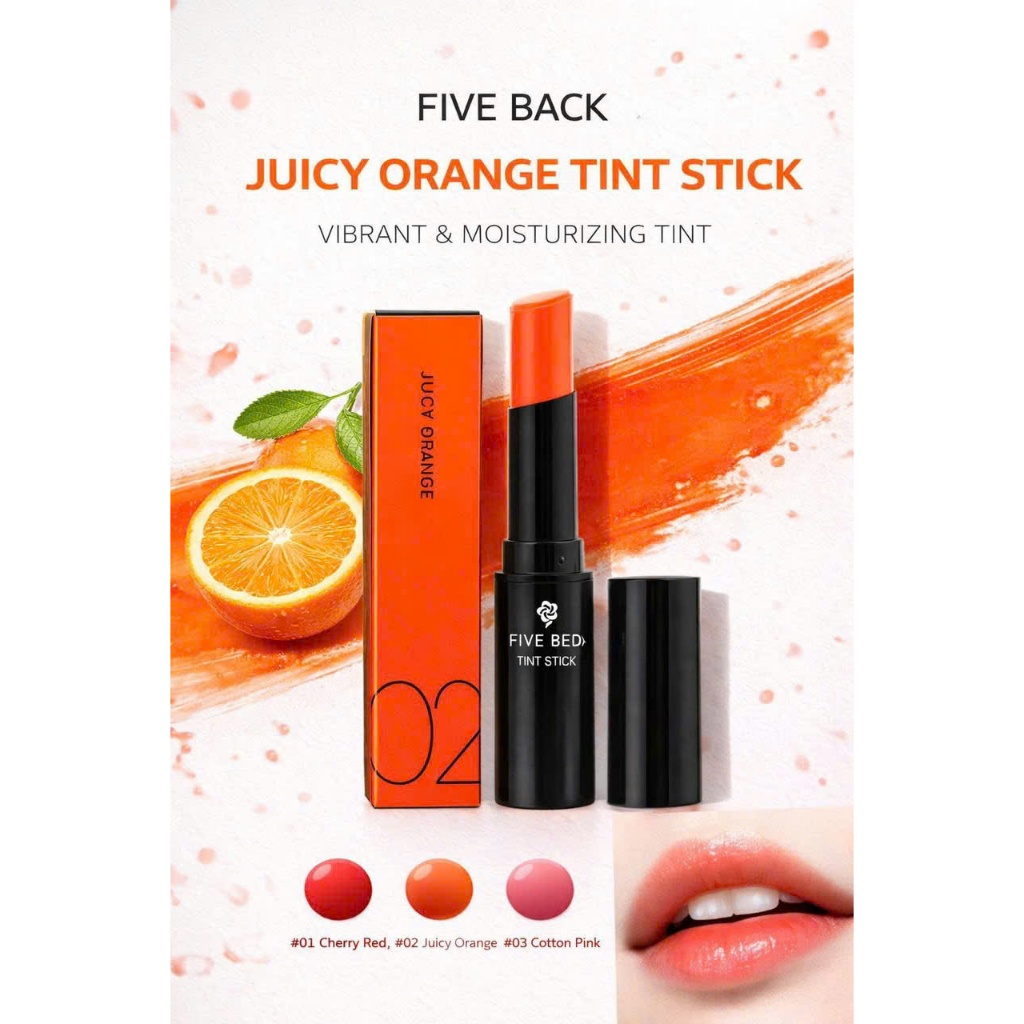 Son môi The Rucy Five Back Tint Stick 4.5g