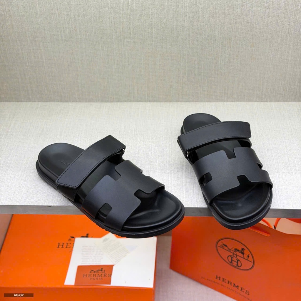 Dép Quai Ngang HM Sandals Đen Ful