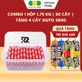 [ TẶNG 4 SIUTO ] Hộp 50 Cây Xúc Xích Ăn Liền, 35g/cây, Dinh Dưỡng Tiệt Trùng R2 Vietinter Foods