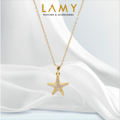 Dây chuyền bạc LAMY Starfish Gold Necklace 6397