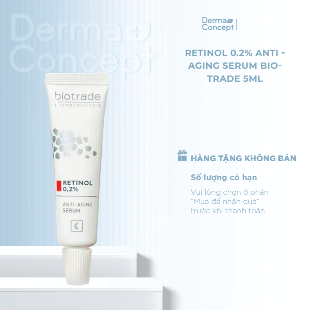 [HÀNG TẶNG KHÔNG BÁN] Retinol 0.2% Anti - Aging Serum Biotrade 5ml