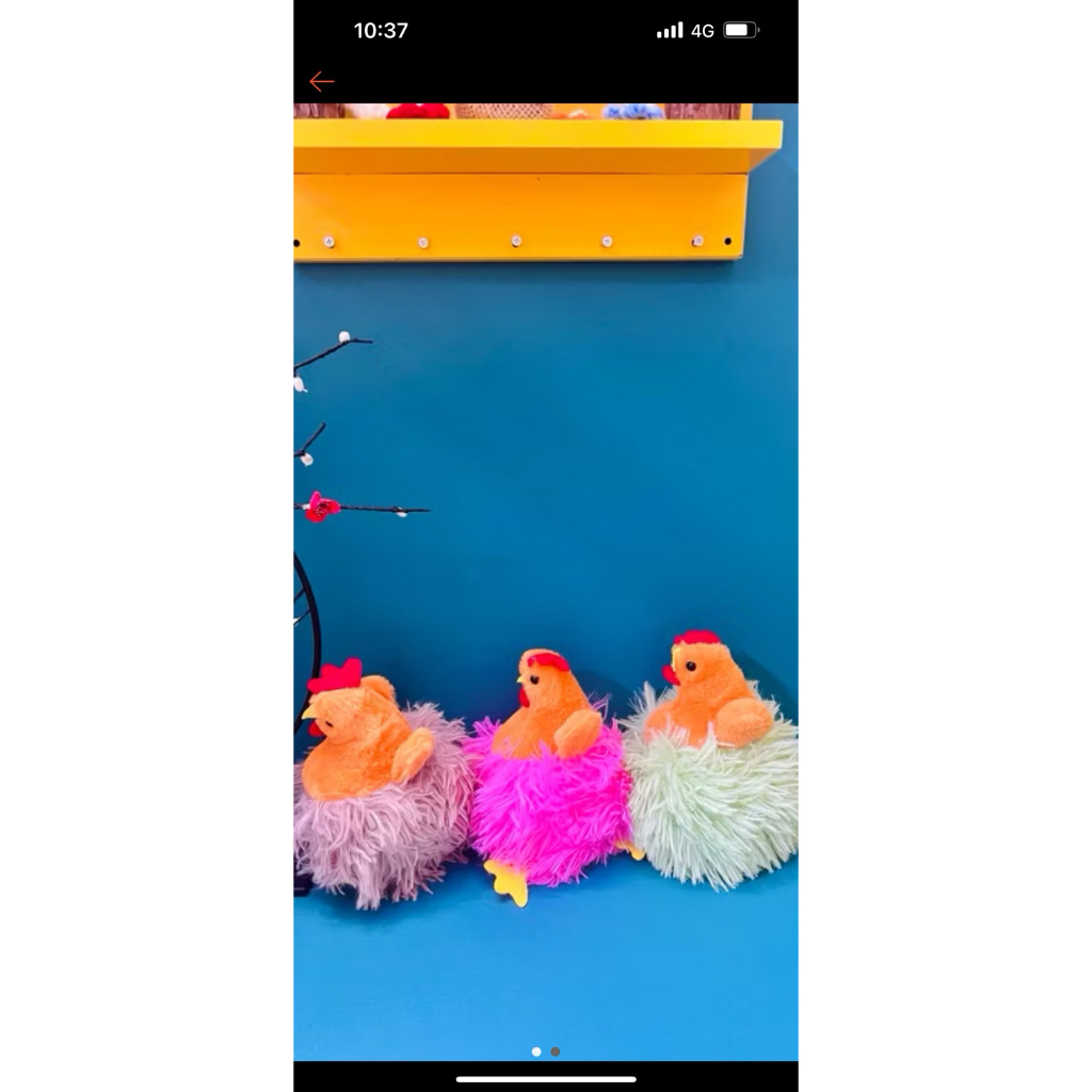 Gấu bông gà 18-20cm