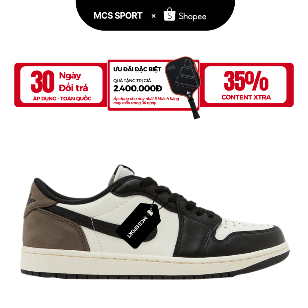 Giày sneaker JD1 Retro Low OG Mocha chính hãng