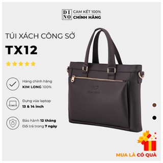 Túi Xách Da Công Sở Kim Long TX12, Đựng Laptop 14 Inch - 15.6 Inch, Quà Tặng Văn Phòng Cao Cấp