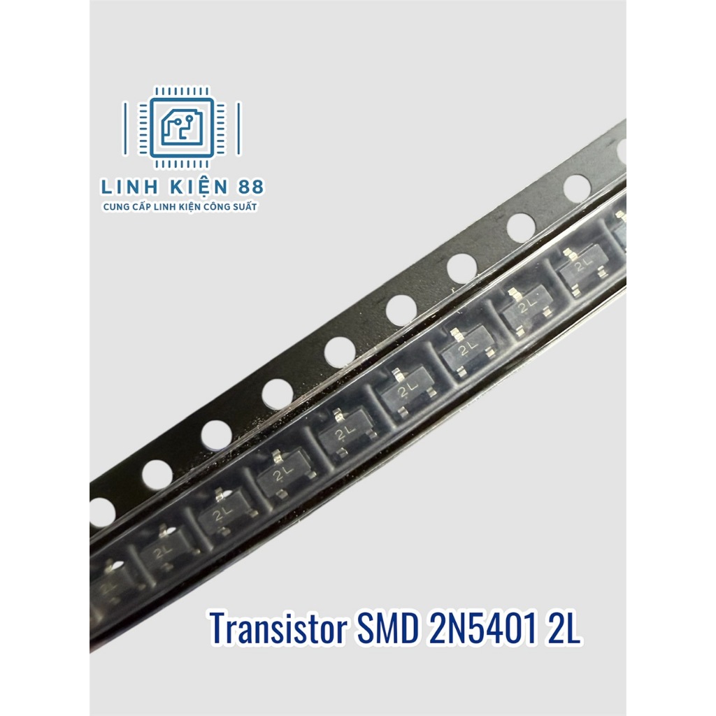 Transistor SMD 2N5401 code 2L dán SOT-23 mới ( dây 60 con)