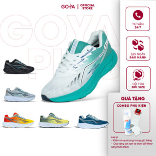 Giày thể thao chạy bộ nam nữ Goya Training Plus 2026 full màu - 100% Polyester thoáng khí, đế Siêu êm