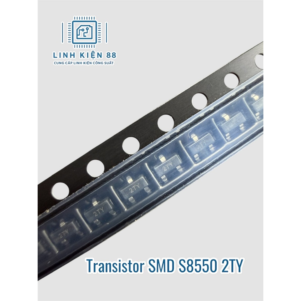 Transistor SMD S8550 code 2TY dán SOT-23 mới ( dây 60 con)