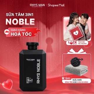 Sữa tắm gội nam hương nước hoa 3 in 1 RHYS MAN Rhys Noble 350ml