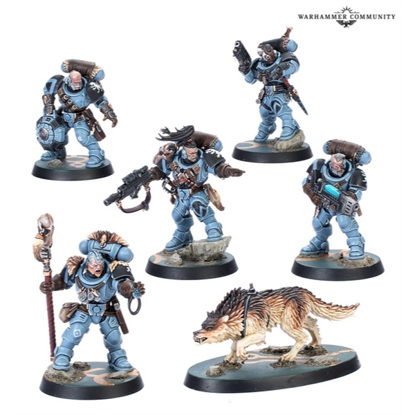 BỘ MÔ HÌNH WARHAMMER 40K KILL TEAM: WOLF SCOUTS