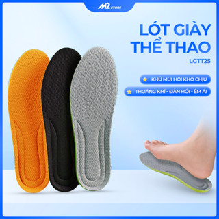 1 Đôi lót giày thể thao lá ngải khử mùi thấm hút mồ hôi, Miếng lót giày siêu nhẹ thoáng khí LGTT25