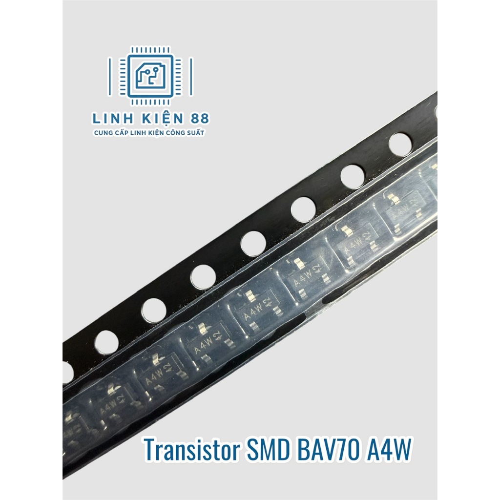 Diode SMD BAV70 code A4 A4W SOT-23 dán mới ( dây 60 con)