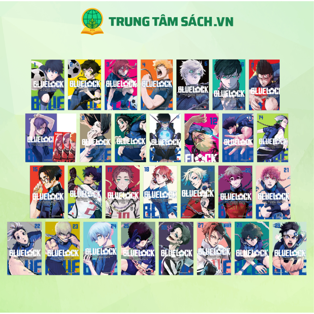 Truyện Blue Lock (Lẻ 29 Tập)