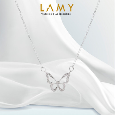 Dây chuyền bạc LAMY Shiny Butterfly Silver Necklace 6099
