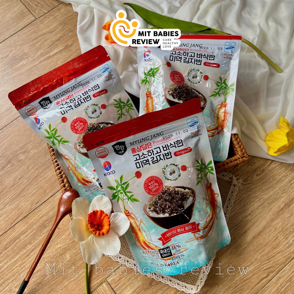 Rong Biển Hồng Sâm MYUNG JANG Hàn Quốc Gói 40g