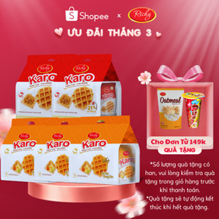 [Quà Tặng Đơn 149k] Combo 5 Bánh Tươi Karo Richy 2 Vị-  HSD 45 Ngày
