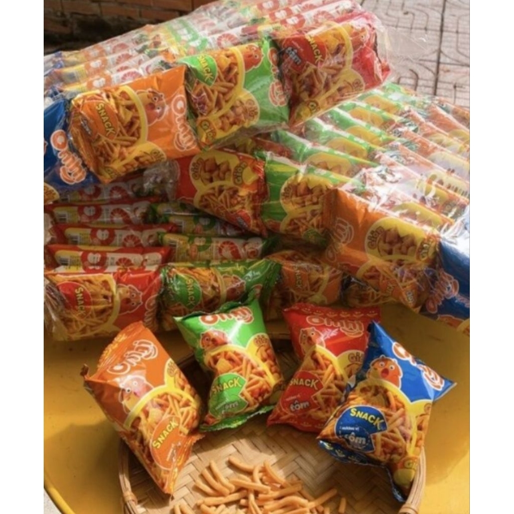 Combo 30 gói bánh ohihi món ăn vặt tuổi thơ dữ dội