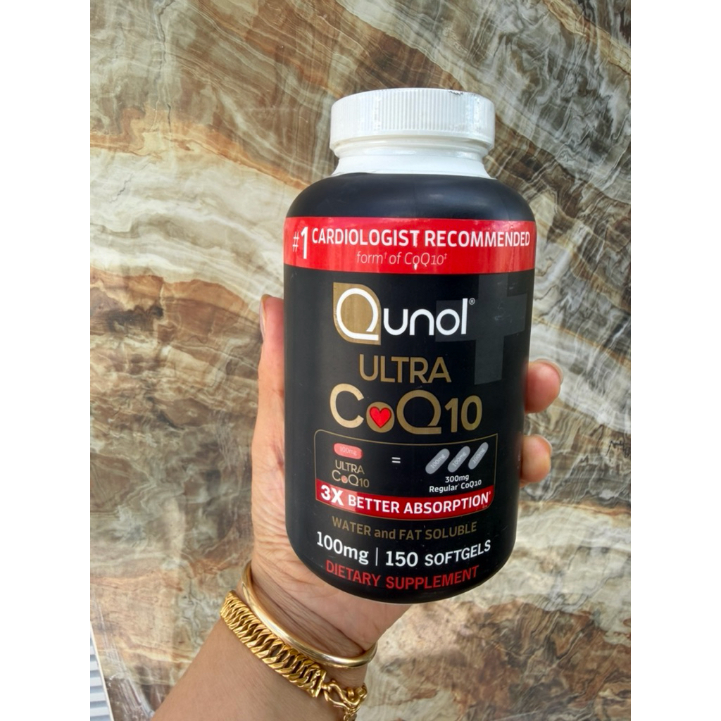 Viên uống Bổ sung CoQ10 cho Tim Qunol Ultra 100mg của Mỹ