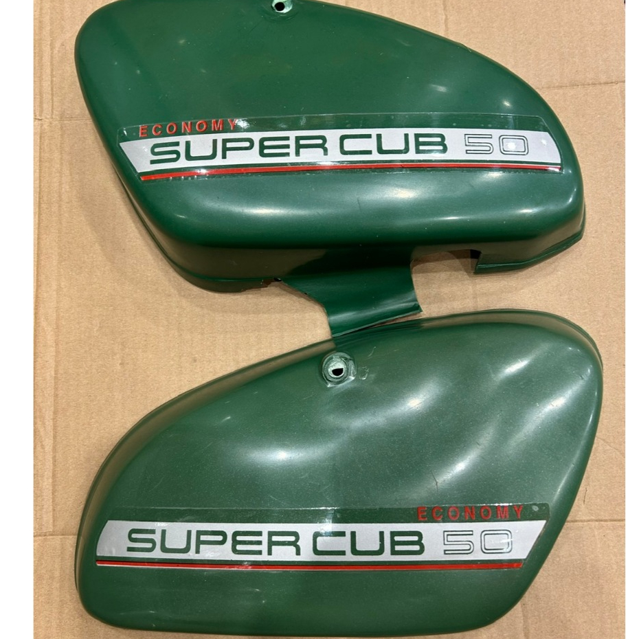 Đôi Cốp Sau Xe Cub 81 / Ốp Hông Sau Xe Cub 81, 82, 86, 50, 70 Đủ Mầu