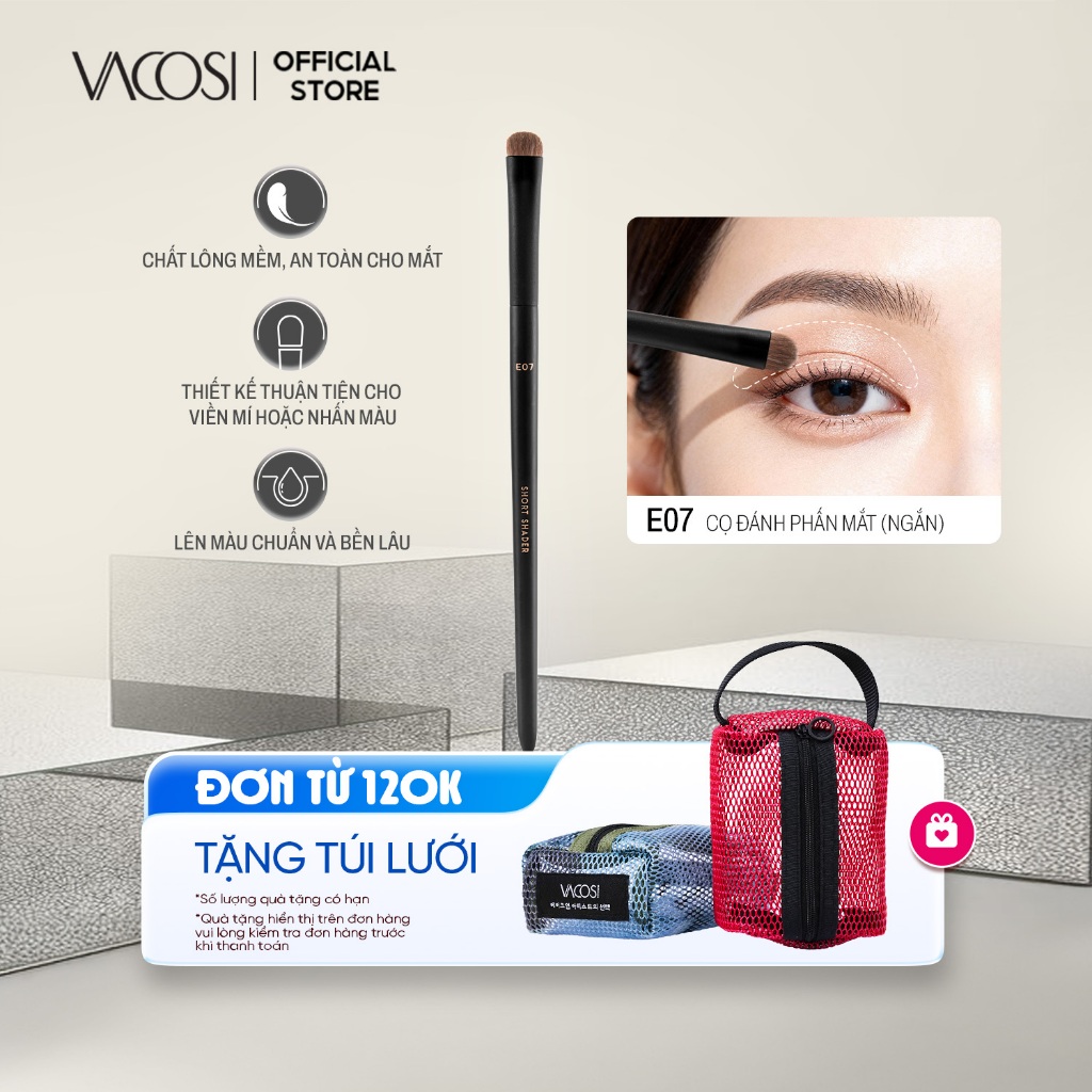 Cọ mắt, tán viền mí VACOSI - E07-Y24