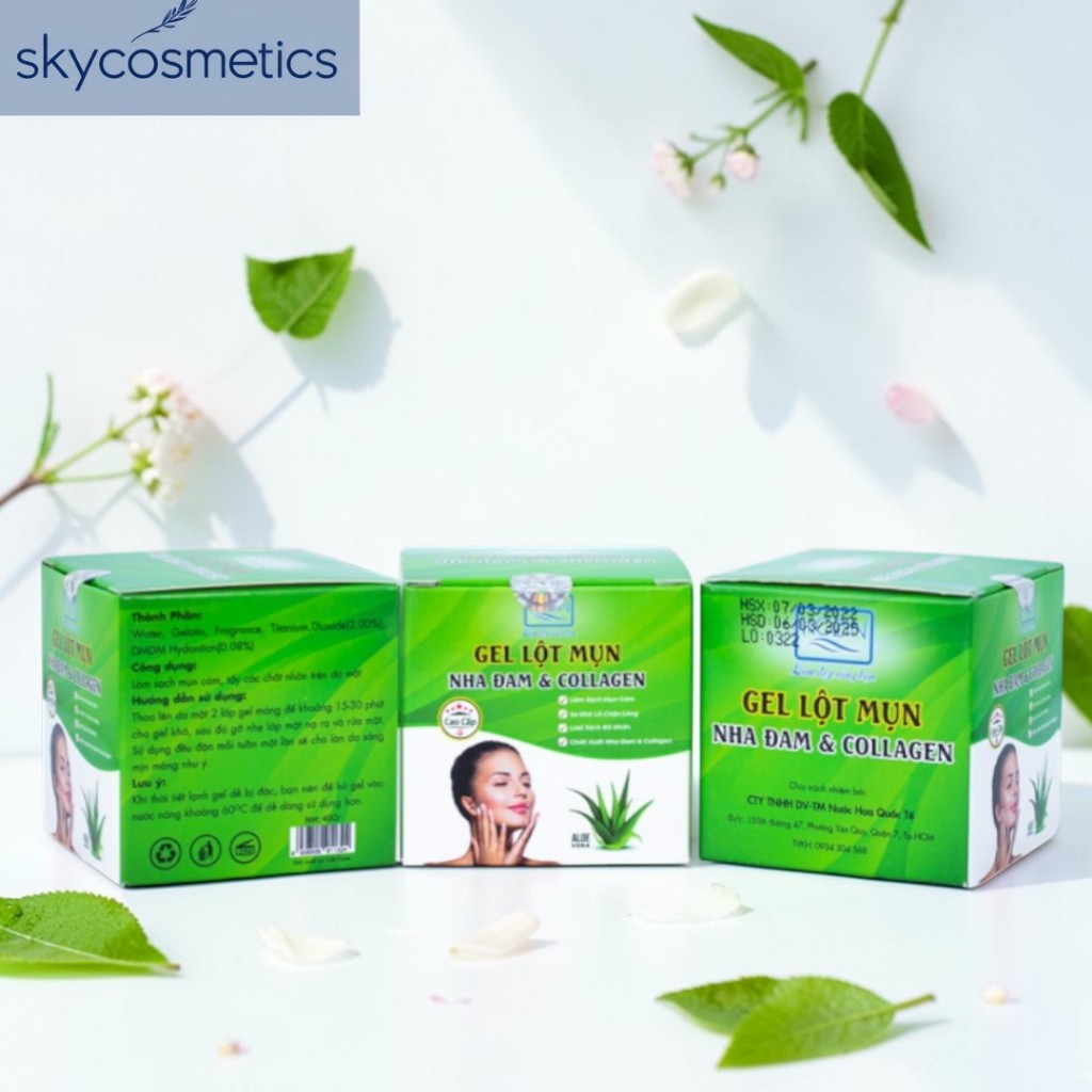 GEL LỘT MỤN CAO CẤP KOZIN 40G – LỘT SẠCH MỤN, KHÔNG GÂY RÁT DA